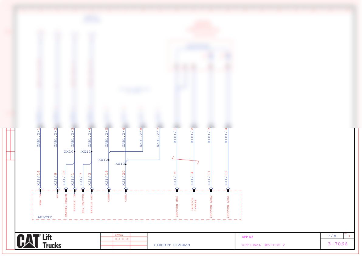Caterpillar NPP-N2 Electrical Diagrams TS1340000-I-4