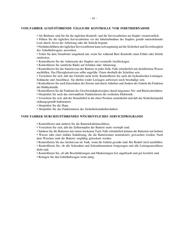 Caterpillar NPP16K, NPP20K Operation and Maintenance Manual WHOMM0009-5