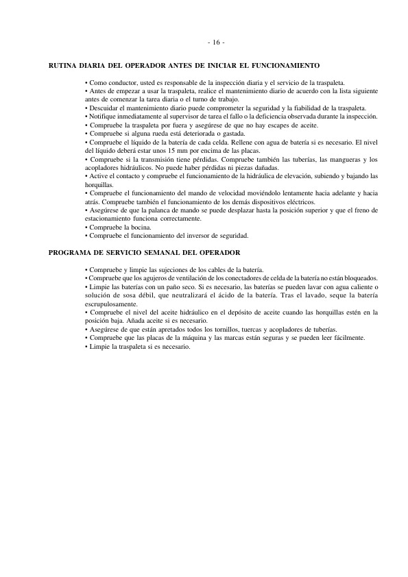 Caterpillar NPP16K, NPP20K Operation and Maintenance Manual WHOMM0009 DE-5