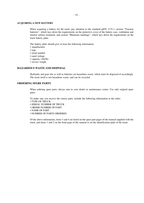 Caterpillar NPP16K, NPP20K Operation and Maintenance Manual WHOMM0009 FR-2