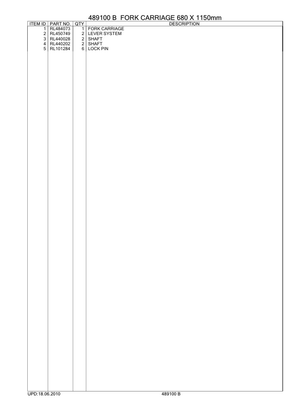 Caterpillar NPS20N Parts Manual-2
