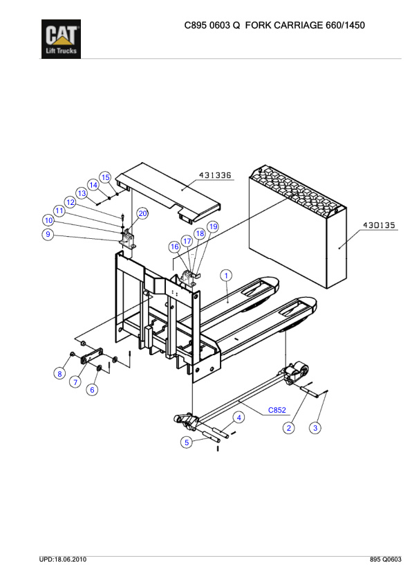 Caterpillar NPV20K Parts Manual-3