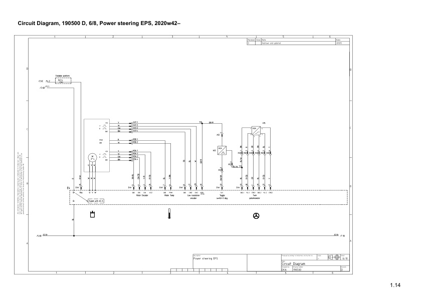 Caterpillar NPV20N3, NPV25N3, NPF20N3R, NPF25N3R, NPF20N3S, NPF25N3S Electrical Diagrams EL20GB1PT0C01-5