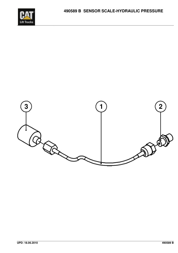 Alternative view of Caterpillar NPV20ND Parts Manual