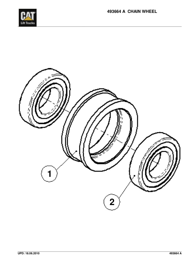 Caterpillar NPV20ND Parts Manual 3 Caterpillar NPV20ND Parts Manual - Image 3