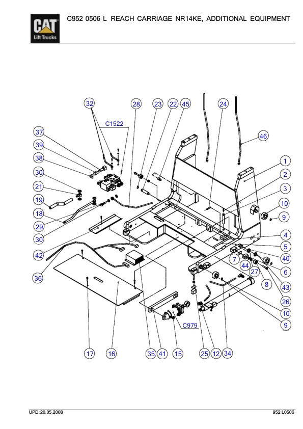 Caterpillar NR-K Parts Manual-2