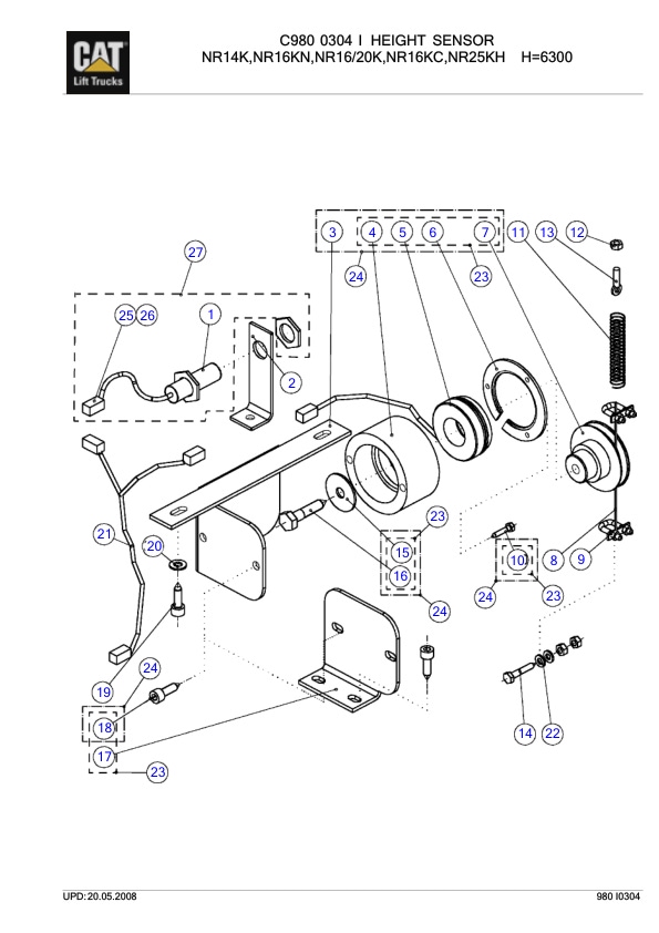 Caterpillar NR-K Parts Manual-3