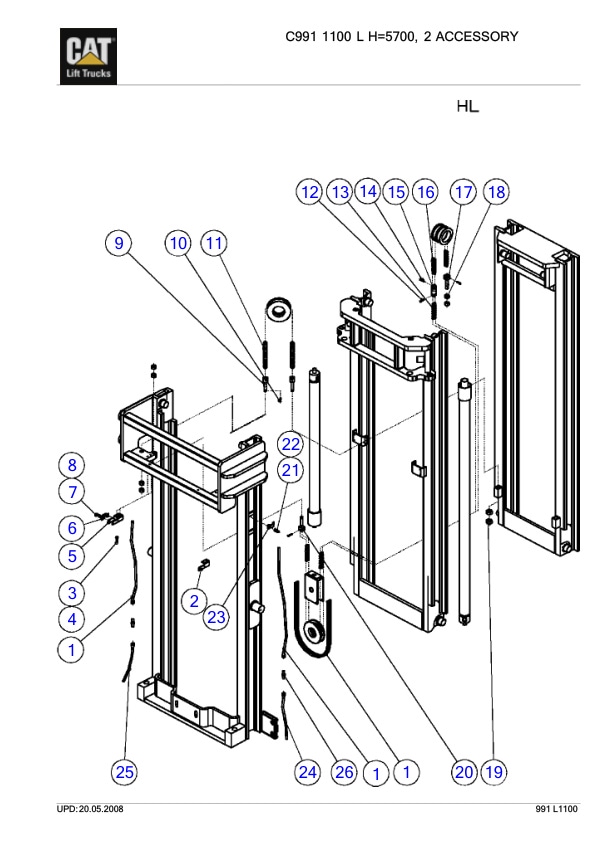 Caterpillar NR-K Parts Manual-4