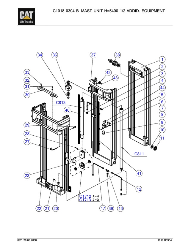 Caterpillar NR-K Parts Manual-5