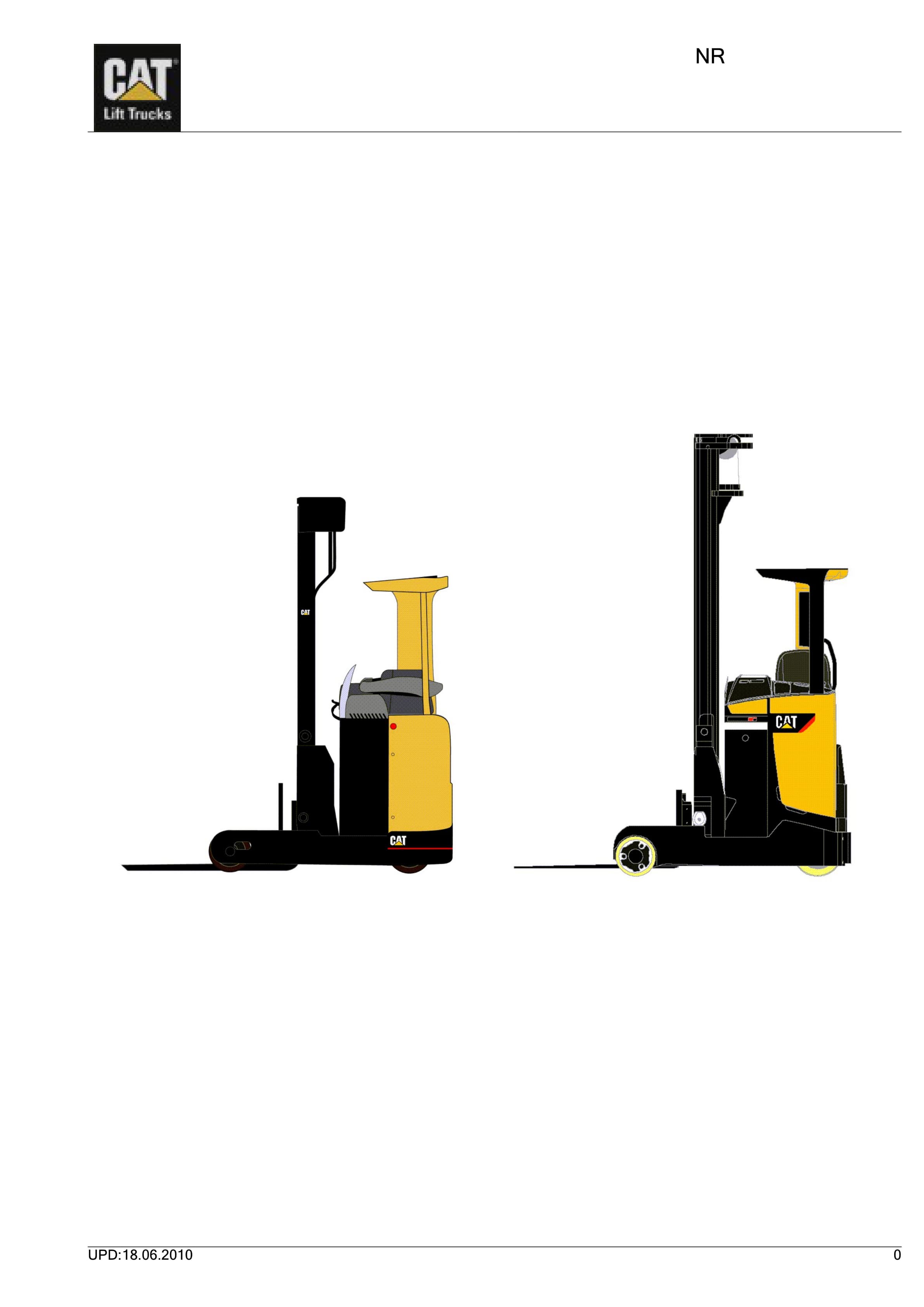 Caterpillar NR Parts Manual