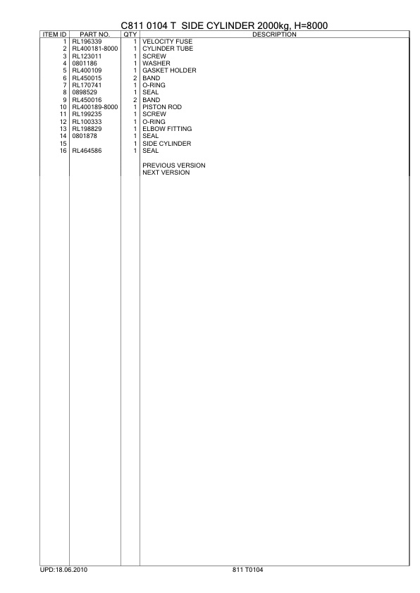 Caterpillar NR Parts Manual 2 Caterpillar NR Parts Manual-2