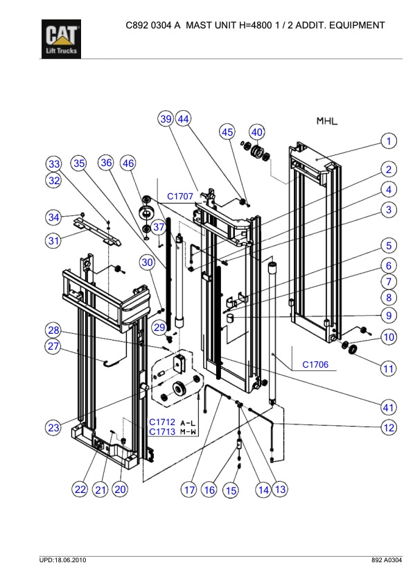 Caterpillar NR Parts Manual 5 Caterpillar NR Parts Manual-5