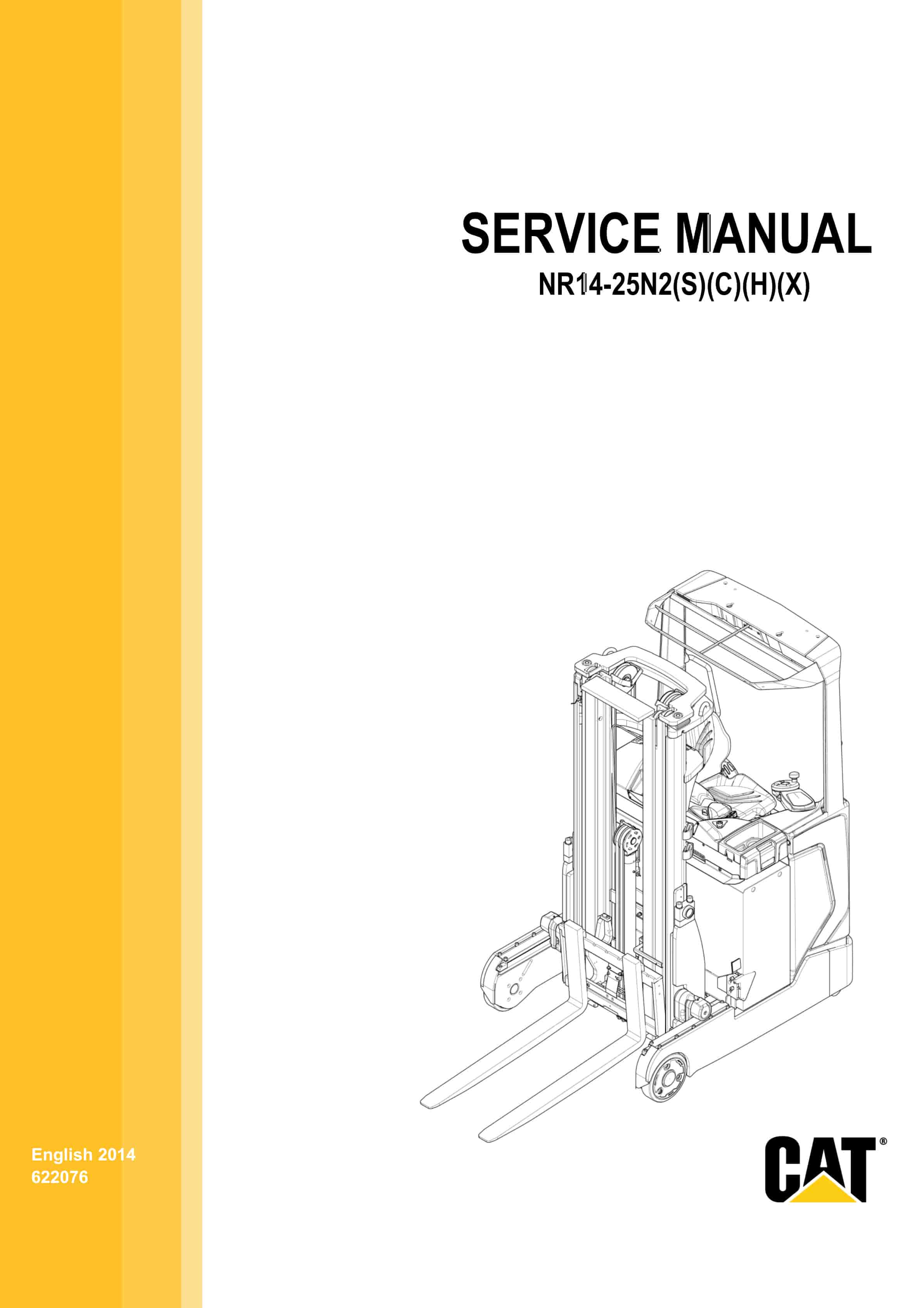 Caterpillar NR14-25N2(S)(C)(H)(X) Service Manual 622076