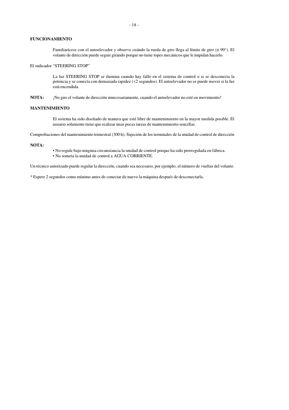 Caterpillar NR14, NR16, NR16C, NR20, NR20H, NR25H Operation and Maintenance Manual WHOMM0031 DE-4