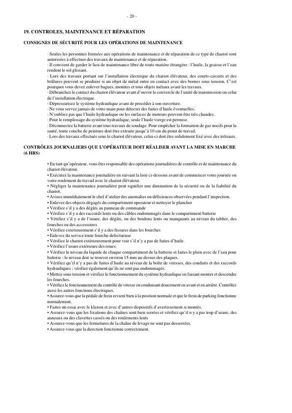 Caterpillar NR14, NR16, NR16C, NR20, NR20H, NR25H Operation and Maintenance Manual WHOMM0031 ES-5