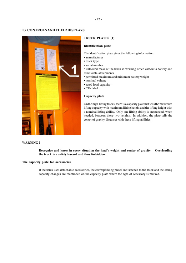 Caterpillar NR14, NR16, NR16C, NR20, NR20H, NR25H Operation and Maintenance Manual WHOMM0031 FR-2