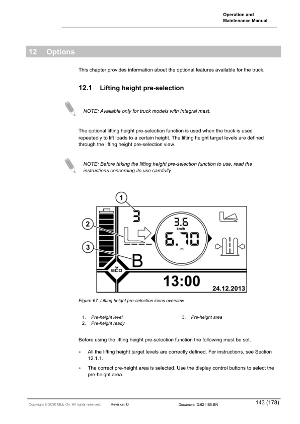 Caterpillar NR14N2L to NR25N2X Operation and Maintenance Manual 621185 EN-D 5 Caterpillar NR14N2L to NR25N2X Operation and Maintenance Manual 621185 EN-D - Image 5