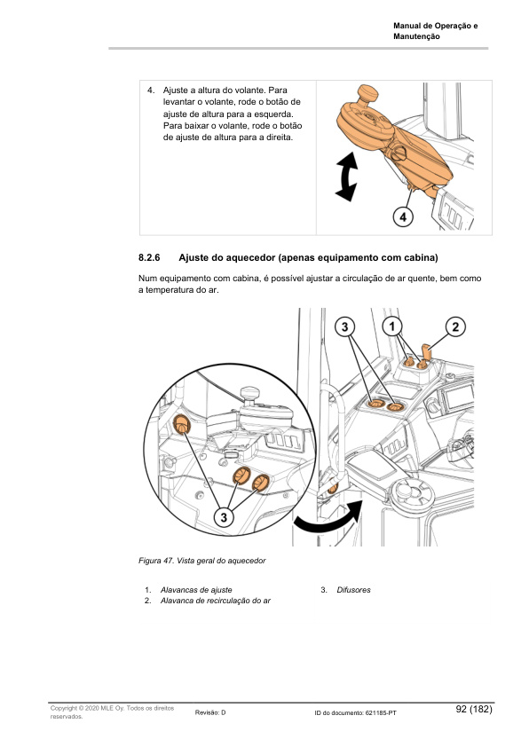 Alternative view of Caterpillar NR14N2L to NR25N2X Operation and Maintenance Manual 621185 PT-D