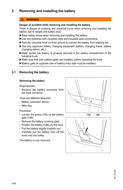 Caterpillar NR15, NR18 Operating and Maintenance Instructions 51423159 4 Caterpillar NR15, NR18 Operating and Maintenance Instructions 51423159-4