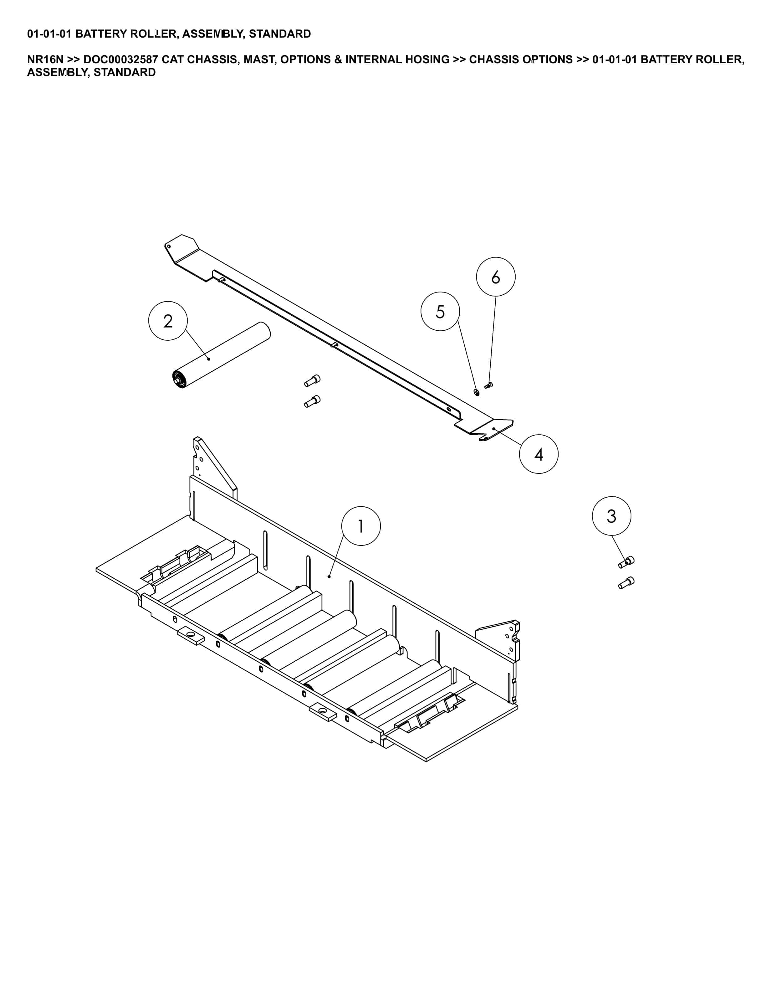 Caterpillar NR16N Parts Manual DOC00032587