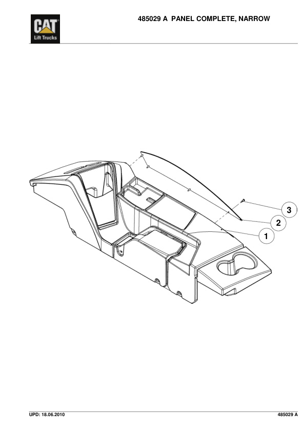 Caterpillar NR16NHC Parts Manual 4 Caterpillar NR16NHC Parts Manual - Image 4