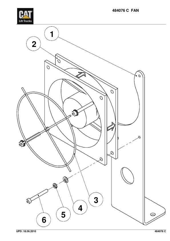 Caterpillar NR16NS Parts Manual 2 Caterpillar NR16NS Parts Manual - Image 2