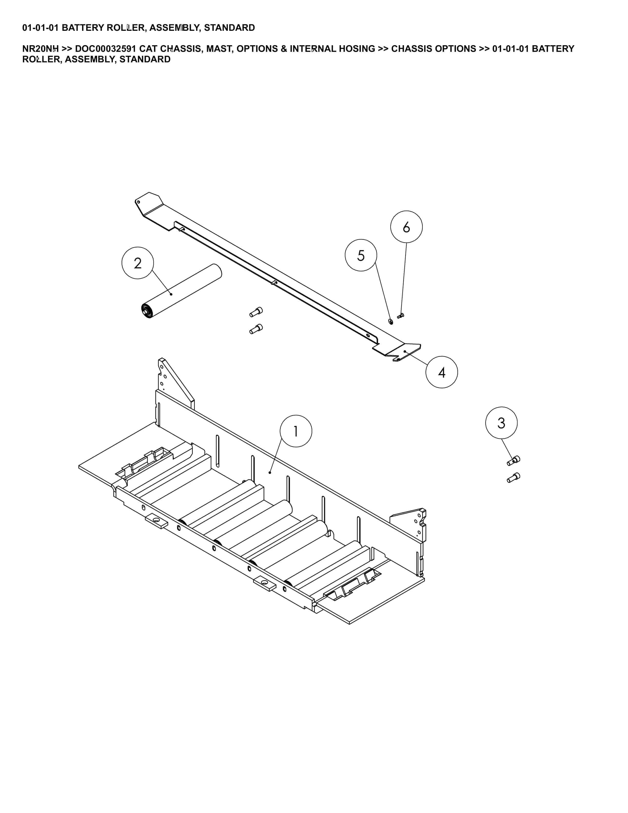 Caterpillar NR20NH Parts Manual DOC00032591