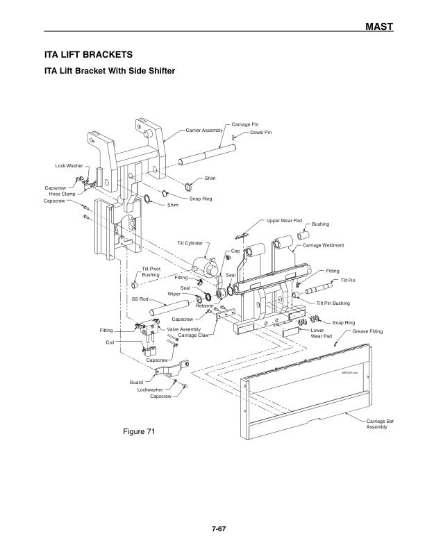 Caterpillar NR3000-36V to NS4000-36V Chassis, Mast and Options Service Manual SENB2900 5 Caterpillar NR3000-36V to NS4000-36V Chassis, Mast and Options Service Manual SENB2900-5