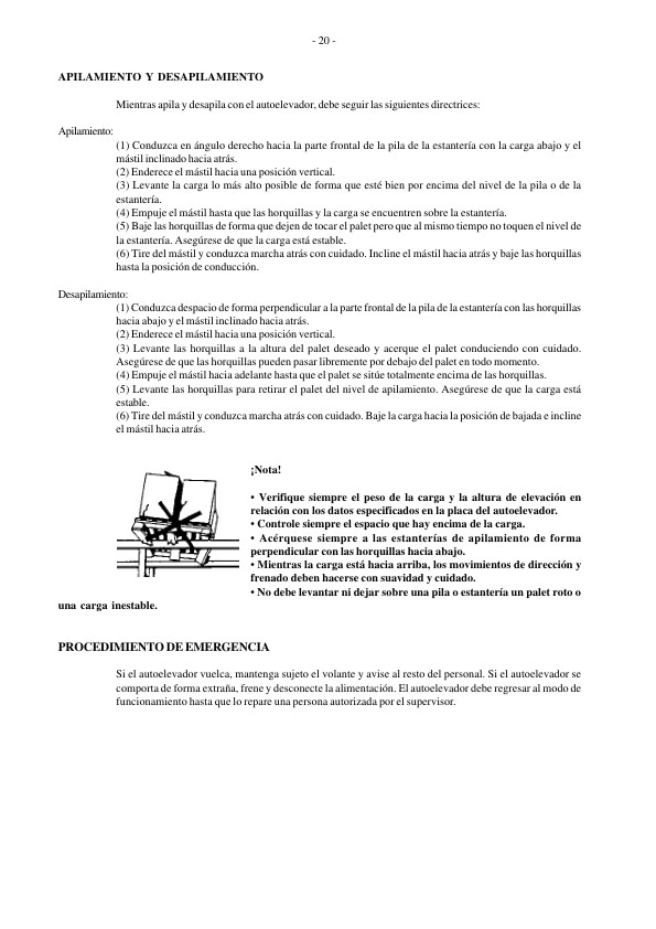 Caterpillar NRM20K, NRM25K Multiway Reach Truck Operation and Maintenance Manual WHOMM0001 DE-4