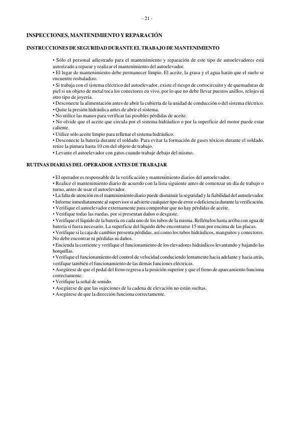 Caterpillar NRM20K, NRM25K Multiway Reach Truck Operation and Maintenance Manual WHOMM0001 DE-5