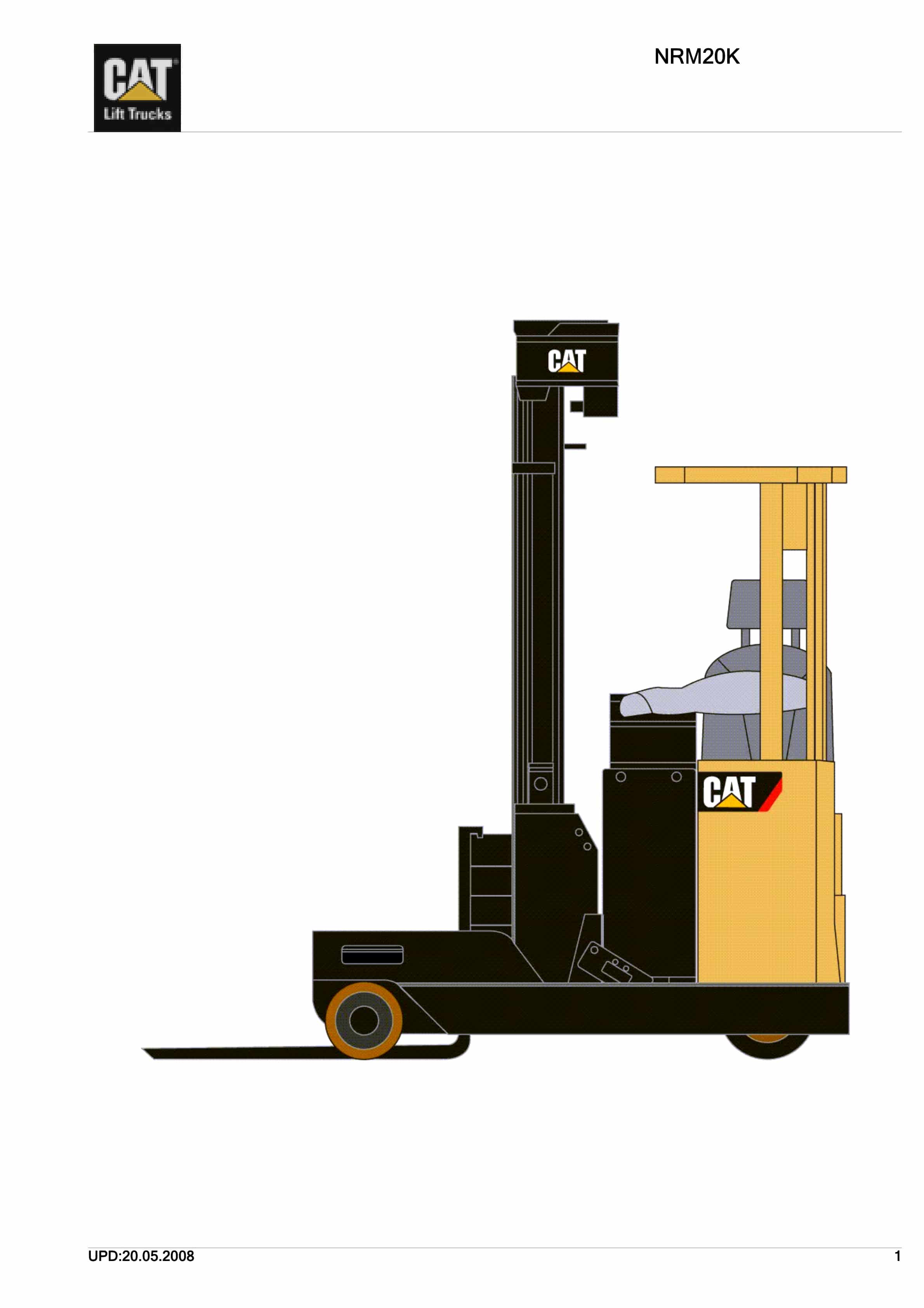 Caterpillar NRM20K Parts Manual 1 Caterpillar NRM20K Parts Manual