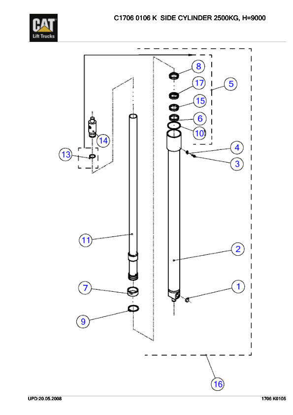 Caterpillar NRM20K Parts Manual 3 Caterpillar NRM20K Parts Manual - Image 3