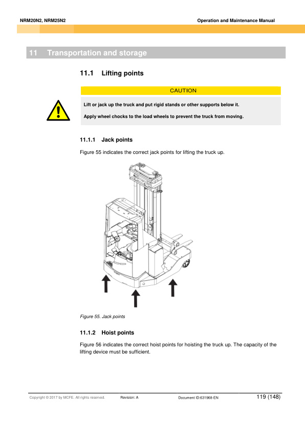 Caterpillar NRM20N2, NRM25N2 Operation and Maintenance Manual 631968 EN-A 5 Caterpillar NRM20N2, NRM25N2 Operation and Maintenance Manual 631968 EN-A - Image 5