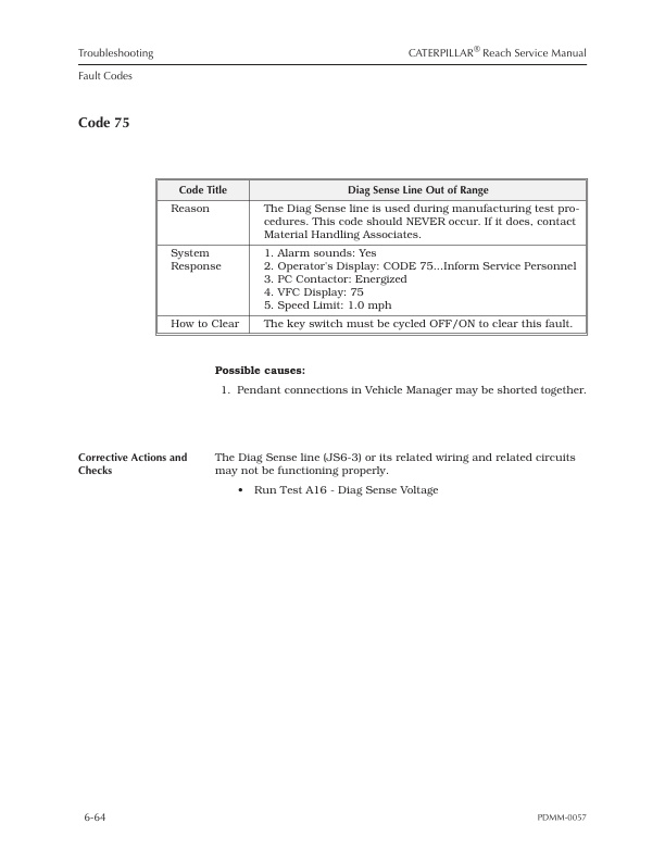 Caterpillar NRR30 to NSR40P Reach Trucks Service Manual SENB8550-02 3 Caterpillar NRR30 to NSR40P Reach Trucks Service Manual SENB8550-02-3