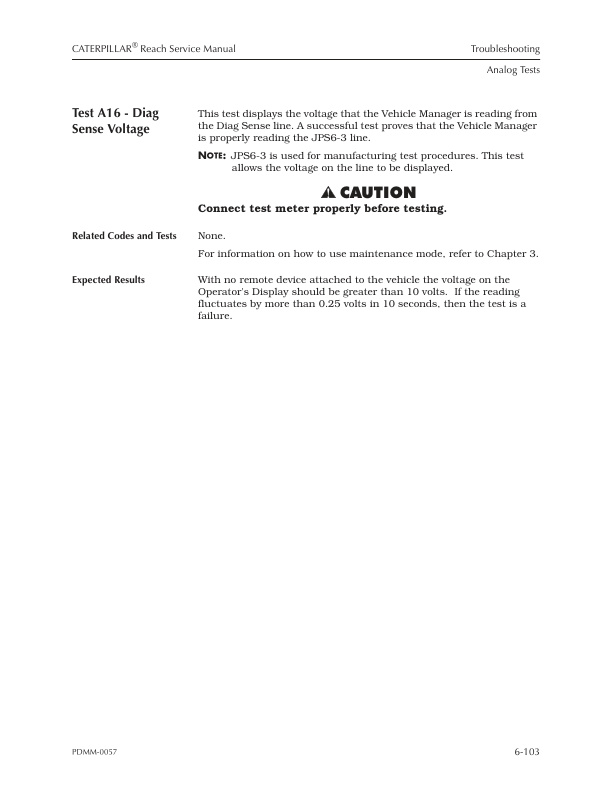 Caterpillar NRR30 to NSR40P Reach Trucks Service Manual SENB8550-02 4 Caterpillar NRR30 to NSR40P Reach Trucks Service Manual SENB8550-02-4
