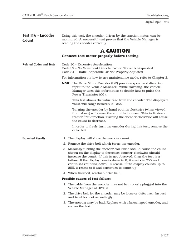 Caterpillar NRR30 to NSR40P Reach Trucks Service Manual SENB8550-02 5 Caterpillar NRR30 to NSR40P Reach Trucks Service Manual SENB8550-02-5