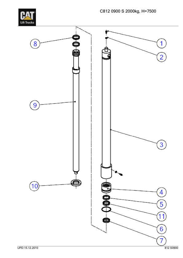 Caterpillar NS-R Parts Manual-3