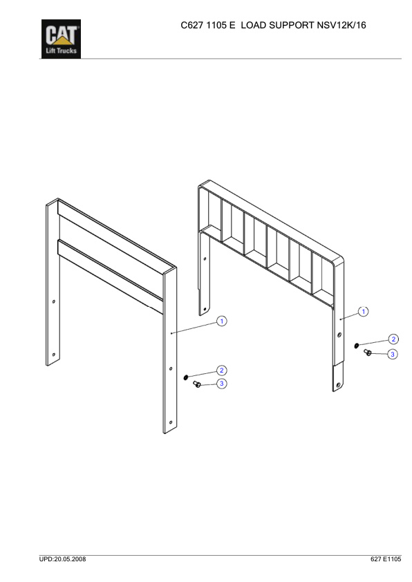 Caterpillar NS-V, NS-P Parts Manual-2