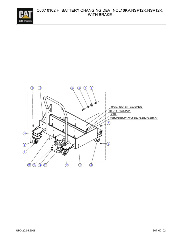 Caterpillar NS-V, NS-P Parts Manual-4