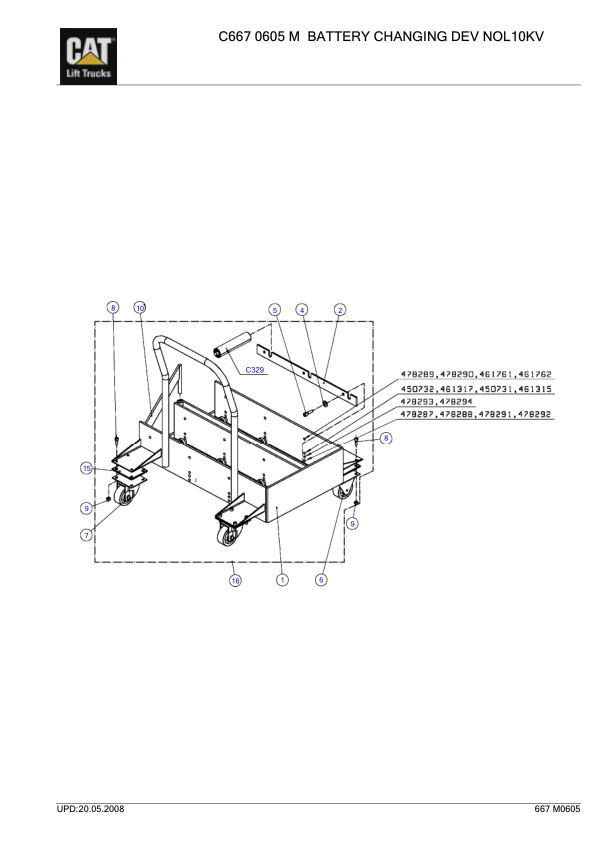 Caterpillar NS-V, NS-P Parts Manual-5
