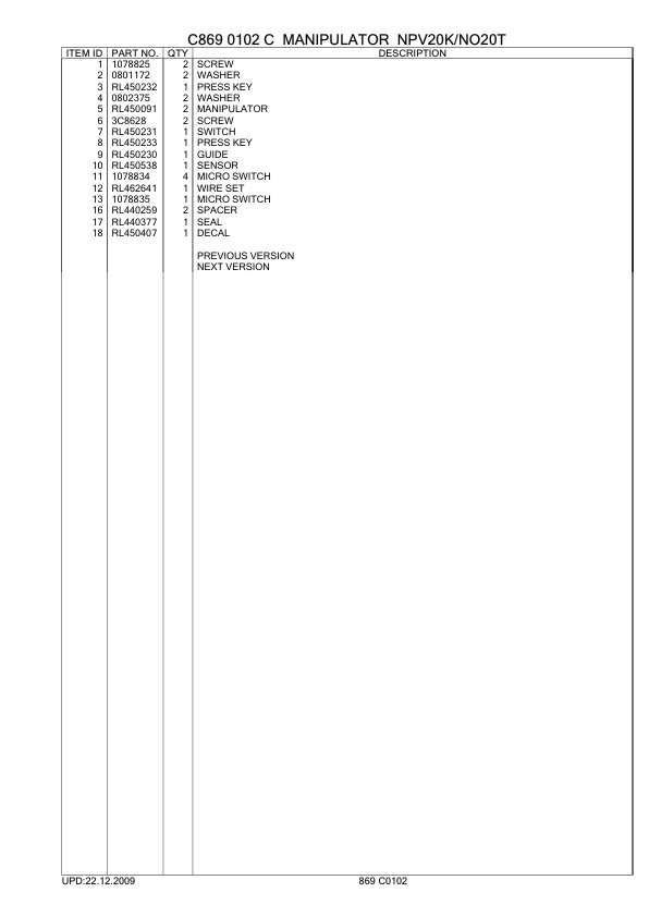 Caterpillar NSD16K Parts Manual-2