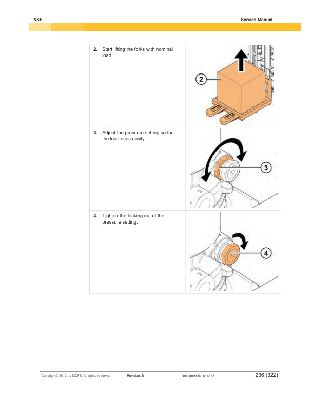 Caterpillar NSP 10N2 to NSP 16N2S Service Manual 616838 FR-3