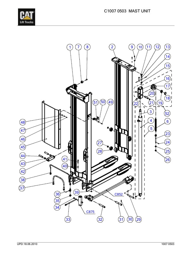 Caterpillar NSP-K Parts Manual 5 Caterpillar NSP-K Parts Manual-5