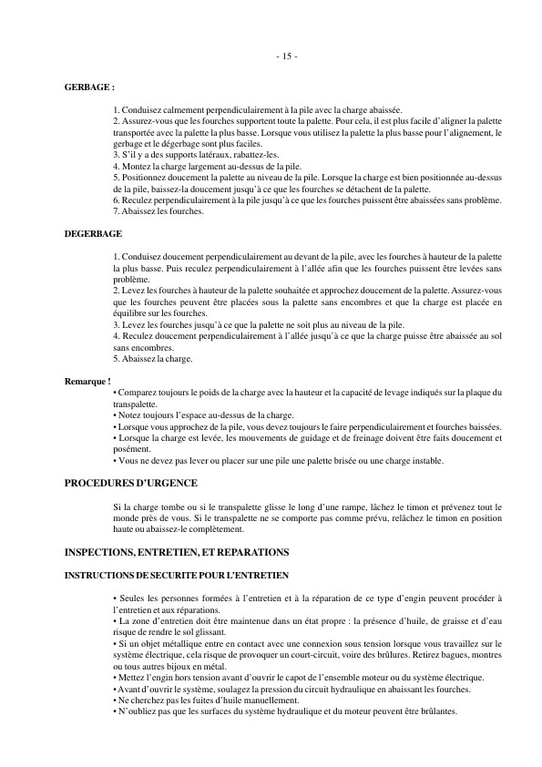 Caterpillar NSP10K, NSP12K, NSP12KI, NSP16K, NSP16KI Operation and Maintenance Manual WHOMM0015 ES-4