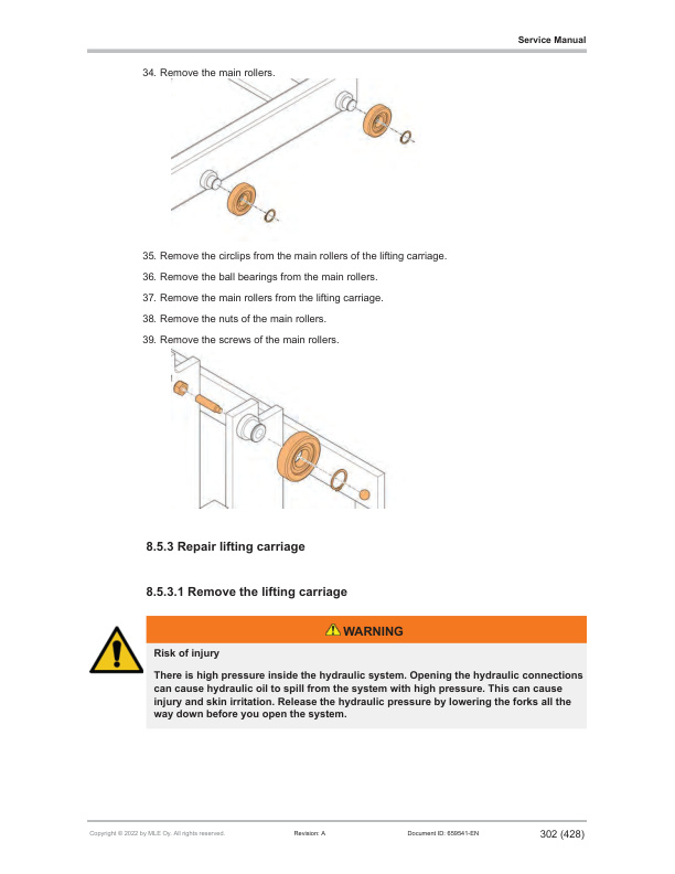 Caterpillar NSP10N3(R), NSP12N3(I)(R), NSP14N3(I)(R), NSP16N3(I)(S)(R) Service Manual 659541 EN-A 3 Caterpillar NSP10N3(R), NSP12N3(I)(R), NSP14N3(I)(R), NSP16N3(I)(S)(R) Service Manual 659541 EN-A - Image 3