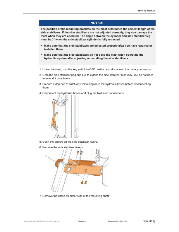 Caterpillar NSP10N3(R), NSP12N3(I)(R), NSP14N3(I)(R), NSP16N3(I)(S)(R) Service Manual 659541 EN-A 4 Caterpillar NSP10N3(R), NSP12N3(I)(R), NSP14N3(I)(R), NSP16N3(I)(S)(R) Service Manual 659541 EN-A - Image 4