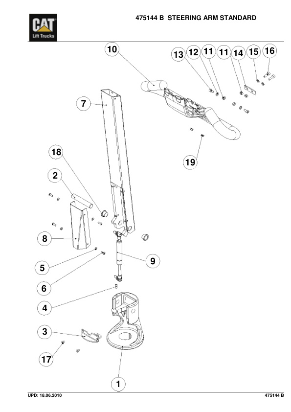 Caterpillar NSP12N Parts Manual 2 Caterpillar NSP12N Parts Manual - Image 2