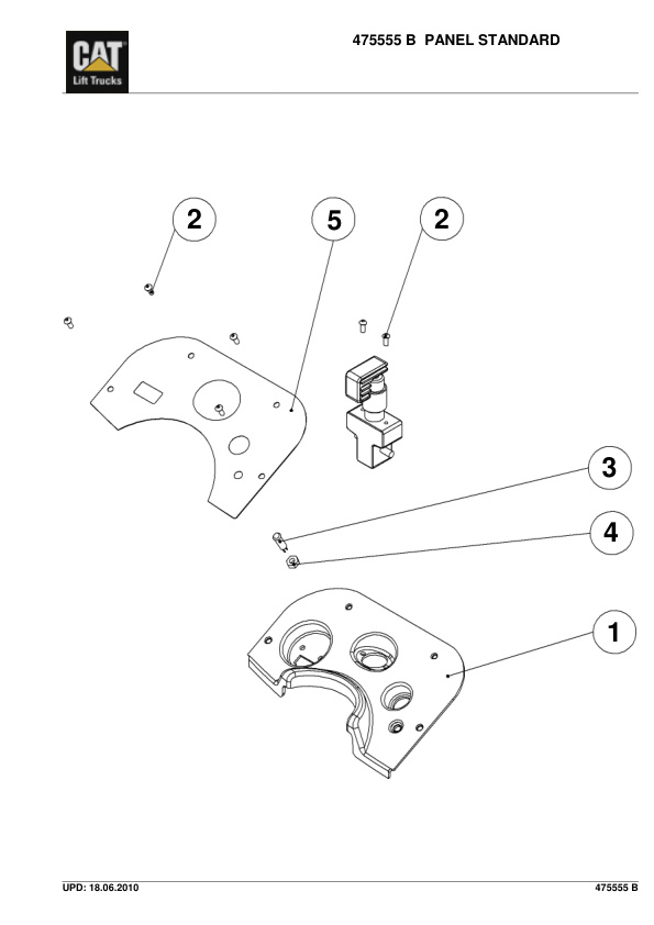 Caterpillar NSP12N Parts Manual 3 Caterpillar NSP12N Parts Manual - Image 3