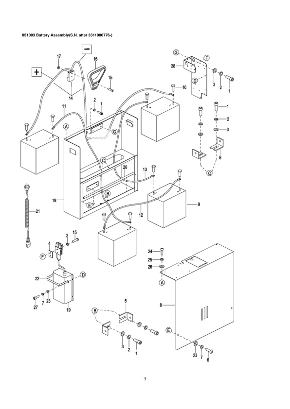 Caterpillar NSP14EAS, NSP18EAS Parts Manual 3 Caterpillar NSP14EAS, NSP18EAS Parts Manual-3