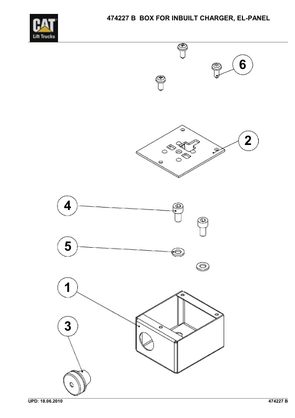 Caterpillar NSP16N Parts Manual 2 Caterpillar NSP16N Parts Manual - Image 2